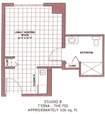Floorplan of Weinberg Village, Assisted Living, Tampa, FL 4