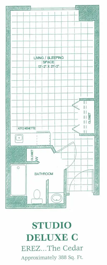 Floorplan of Weinberg Village, Assisted Living, Tampa, FL 11