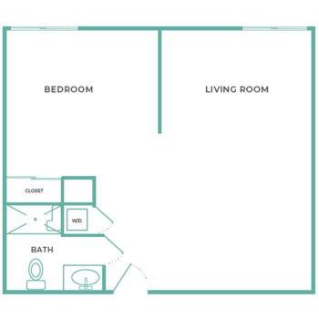 Floorplan of Cadence Living - Marietta, Assisted Living, Marietta, GA 2