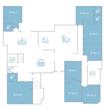 Floorplan of Euclid Home, Assisted Living, Centennial, CO 5