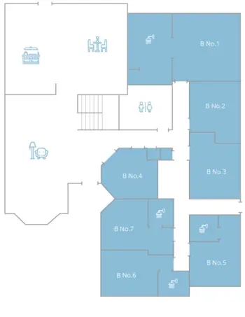 Floorplan of Euclid Home, Assisted Living, Centennial, CO 8