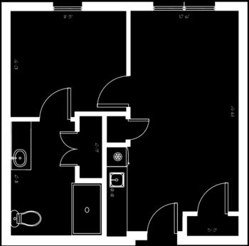 Floorplan of Hacienda Villas, Assisted Living, Tampa, FL 2