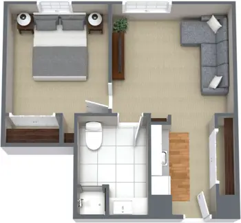 Floorplan of North Point Village, Assisted Living, Memory Care, Spokane, WA 14