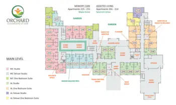 Floorplan of Orchard at Brookhaven, Assisted Living, Brookhaven, GA 17