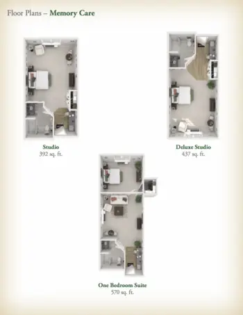 Floorplan of Orchard at Brookhaven, Assisted Living, Brookhaven, GA 8