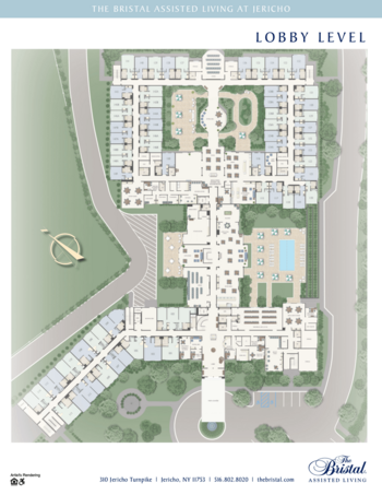 Floorplan of The Bristal at Jericho, Assisted Living, Jericho, NY 2