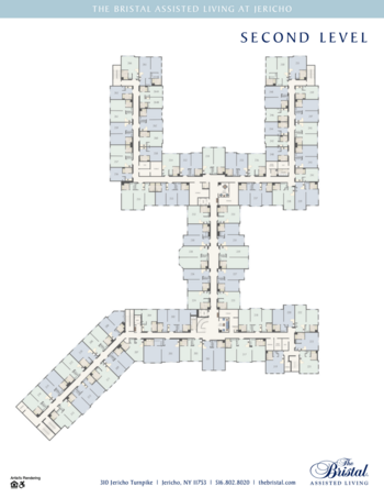 Floorplan of The Bristal at Jericho, Assisted Living, Jericho, NY 3