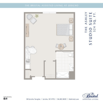 Floorplan of The Bristal at Jericho, Assisted Living, Jericho, NY 5