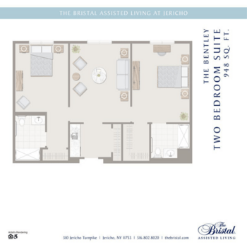 Floorplan of The Bristal at Jericho, Assisted Living, Jericho, NY 7