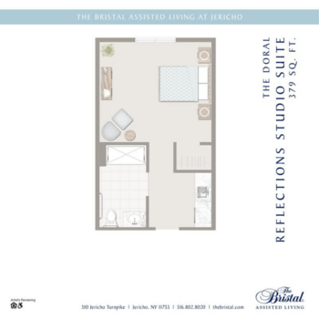 Floorplan of The Bristal at Jericho, Assisted Living, Jericho, NY 8