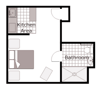 Floorplan of Carriage House Assisted Living, Assisted Living, Denton, TX 1