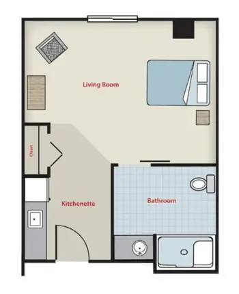 Floorplan of Emerald Ridge Assisted Living, Assisted Living, Neenah, WI 7