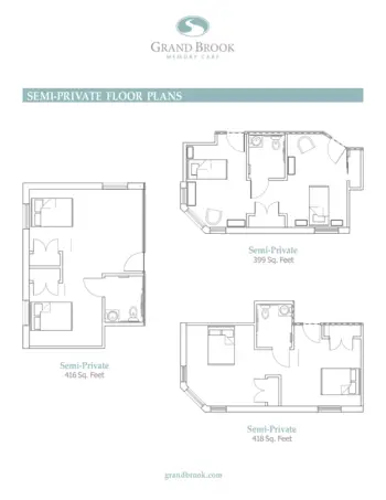 Floorplan of Grand Brook Memory Care of Fishers, Assisted Living, Memory Care, Fishers, IN 3