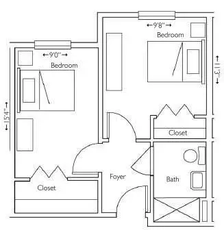 Floorplan of Morningside House of St. Charles, Assisted Living, Waldorf, MD 2