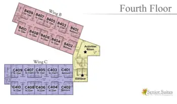 Floorplan of Senior Suites at St Clair Commons, Assisted Living, Saint Clairsville, OH 2