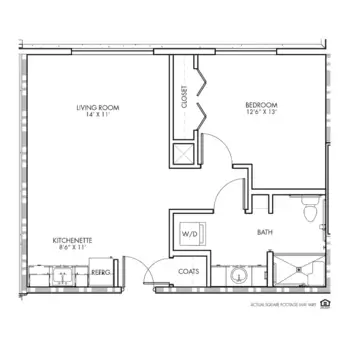 Floorplan of Silvercrest at College View, Assisted Living, Lenexa, KS 4