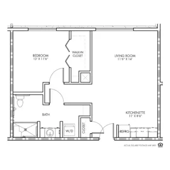 Floorplan of Silvercrest at College View, Assisted Living, Lenexa, KS 7