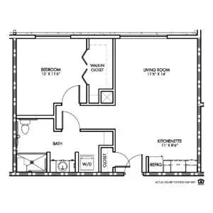 Floorplan of Silvercrest at College View, Assisted Living, Lenexa, KS 9
