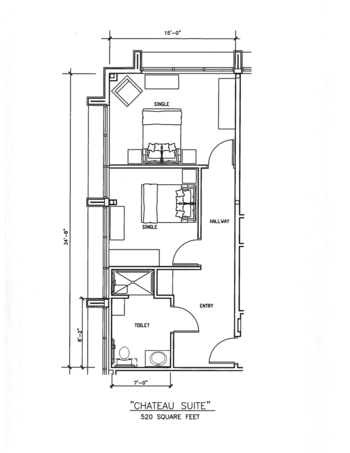 Floorplan of The Carlyle House, Assisted Living, Kettering, OH 3