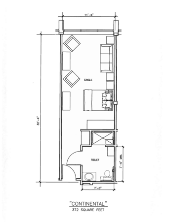 Floorplan of The Carlyle House, Assisted Living, Kettering, OH 5