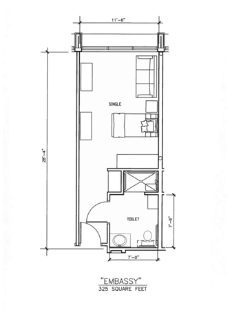 Floorplan of The Carlyle House, Assisted Living, Kettering, OH 7