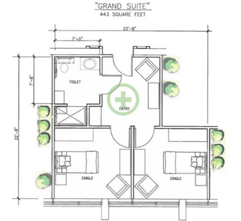 Floorplan of The Carlyle House, Assisted Living, Kettering, OH 10