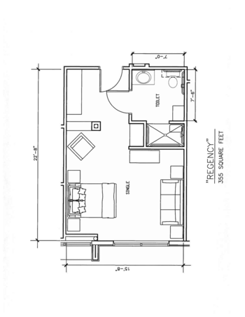 Floorplan of The Carlyle House, Assisted Living, Kettering, OH 13