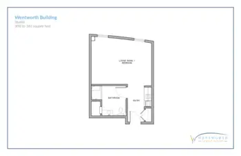 Floorplan of Wentworth Senior Living, Assisted Living, Portsmouth, NH 6