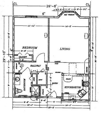 Floorplan of Mathison Retirement Community, Assisted Living, Panama City, FL 1