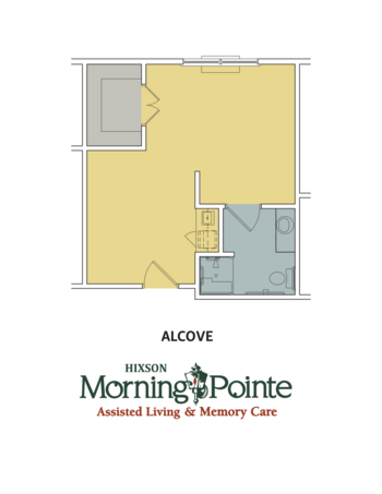 Floorplan of Morning Pointe of Hixson, Assisted Living, Hixson, TN 1