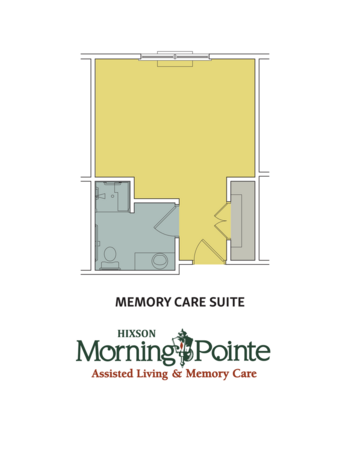 Floorplan of Morning Pointe of Hixson, Assisted Living, Hixson, TN 2