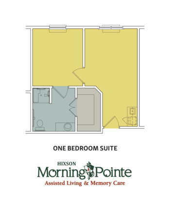 Floorplan of Morning Pointe of Hixson, Assisted Living, Hixson, TN 3