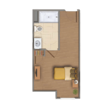 Floorplan of Serenades in the Villages, Assisted Living, The Villages, FL 8