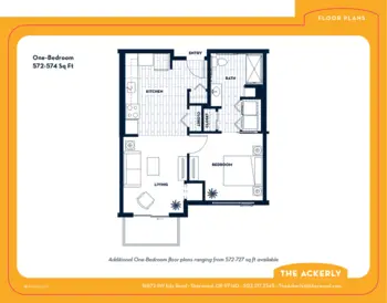 Floorplan of The Ackerly at Sherwood, Assisted Living, Memory Care, Sherwood, OR 6