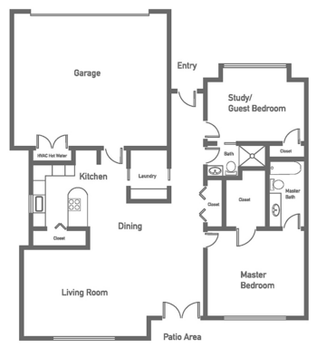 Floorplan of Weatherwood, Assisted Living, Memory Care, Weatherford, OK 2