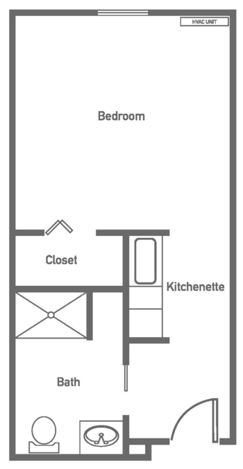 Floorplan of Weatherwood, Assisted Living, Memory Care, Weatherford, OK 4