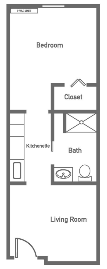 Floorplan of Weatherwood, Assisted Living, Memory Care, Weatherford, OK 6