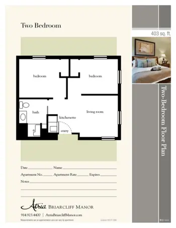 Floorplan of Atria Briarcliff Manor, Assisted Living, Briarcliff Manor, NY 5