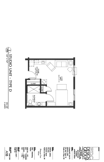 Floorplan of Bluff Haven, Assisted Living, Prairie du Chien, WI 1