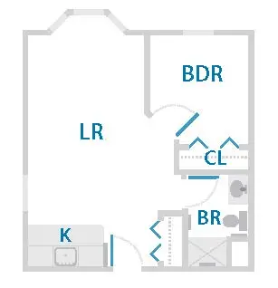 Floorplan of Boulder Creek Assisted Living, Assisted Living, Rockford, MI 5