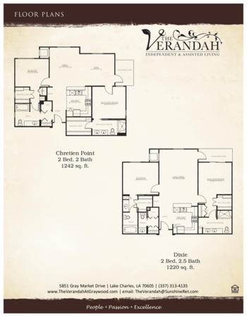 Floorplan of Carriage House Assisted Living, Assisted Living, Lake Charles, LA 2