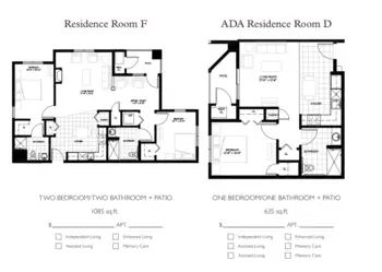 Floorplan of StoryPoint Grove City, Assisted Living, Grove City, OH 6