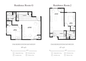 Floorplan of StoryPoint Grove City, Assisted Living, Grove City, OH 8