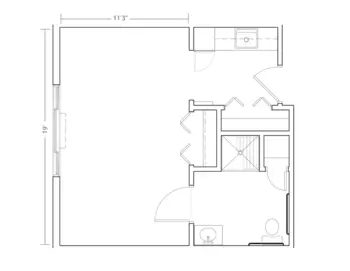 Floorplan of StoryPoint Prospect, Assisted Living, Prospect, KY 5