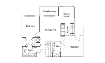 Floorplan of Cascade Heights, Assisted Living, Longwood, FL 5