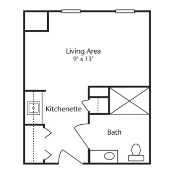 Floorplan of Charter Senior Living of Edgewood, Assisted Living, Edgewood, KY 2