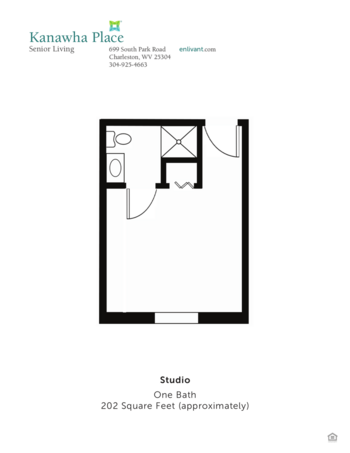 Floorplan of Kanawha Place, Assisted Living, Charleston, WV 2