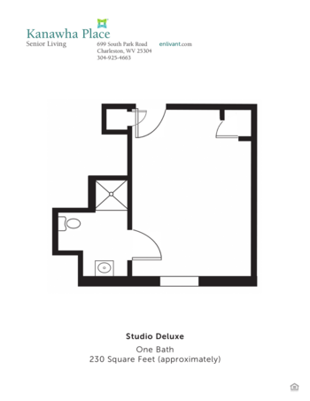 Floorplan of Kanawha Place, Assisted Living, Charleston, WV 3