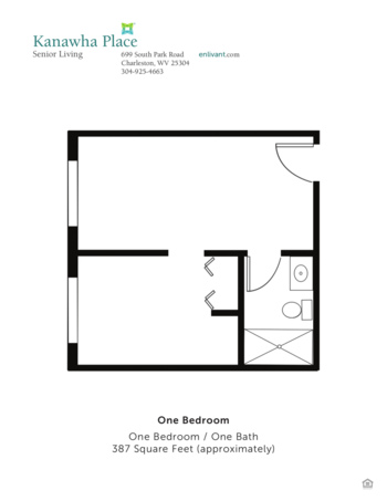 Floorplan of Kanawha Place, Assisted Living, Charleston, WV 5