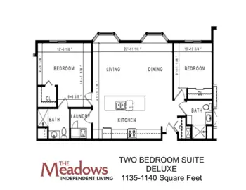 Floorplan of Meadows Senior Living, Assisted Living, Clarion, IA 6